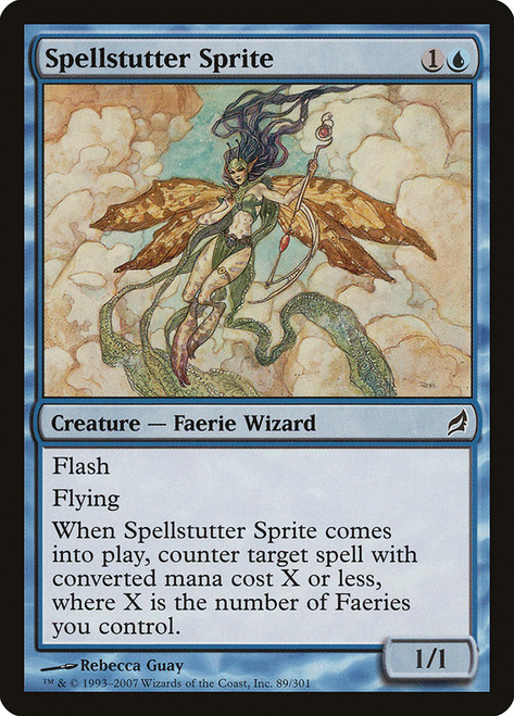 Spellstutter Sprite\nLorwyn\nSingle\nMagic The Gathering