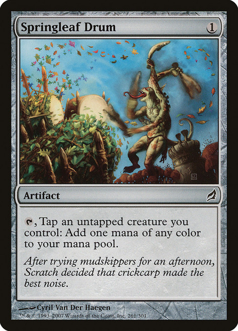 Springleaf Drum\nLorwyn\nSingle\nMagic The Gathering