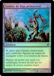 Springleaf Drum
Lorwyn (Foil) - Spanish
Single
Magic The Gathering