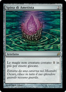 Thorn Of Amethyst
Lorwyn - Italian
Single
Magic The Gathering