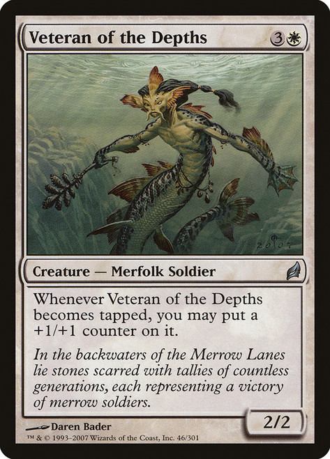 Veteran of the Depths\nLorwyn\nSingle\nMagic The Gathering