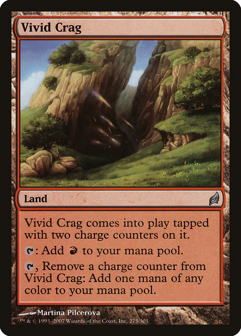 Vivid Crag\nLorwyn\nSingle\nMagic The Gathering