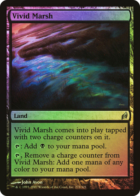 Vivid Marsh\nLorwyn\nSingle\nMagic The Gathering