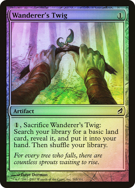Wanderer's Twig\nLorwyn\nSingle\nMagic The Gathering