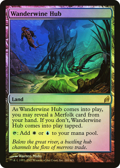 Wanderwine Hub\nLorwyn\nSingle\nMagic The Gathering