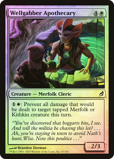Wellgabber Apothecary\nLorwyn\nSingle\nMagic The Gathering