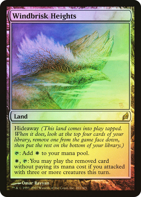 Windbrisk Heights\nLorwyn\nSingle\nMagic The Gathering