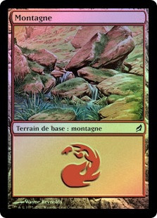 Mountain (#296)
Lorwyn (Foil) - French
Single
Magic The Gathering