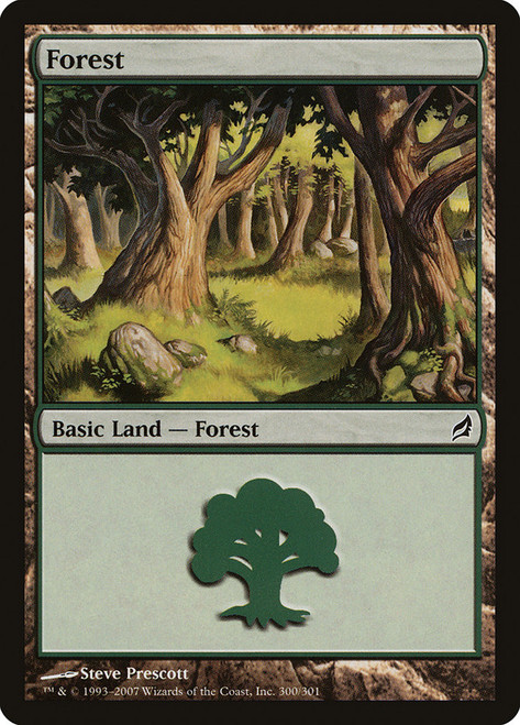 Forest (#300)\nLorwyn\nSingle\nMagic The Gathering