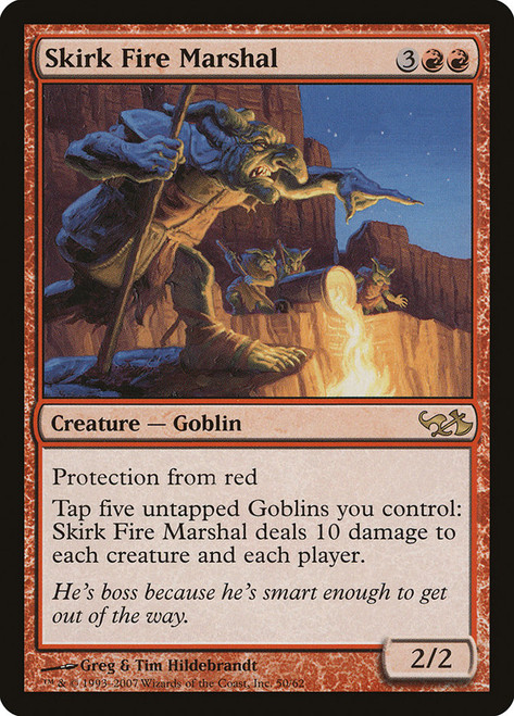 Skirk Fire Marshal\nDuel Decks: Elves vs. Goblins\nSingle\nMagic The Gathering