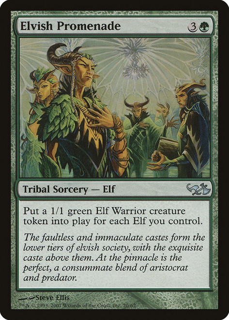 Elvish Promenade\nDuel Decks: Elves vs. Goblins\nSingle\nMagic The Gathering