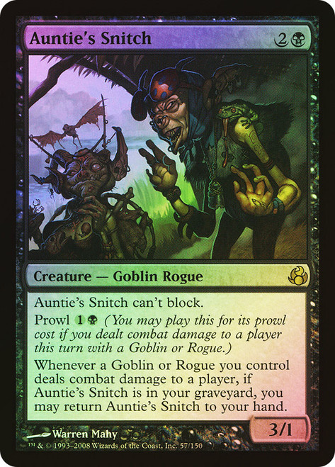Auntie's Snitch\nMorningtide\nSingle\nMagic The Gathering