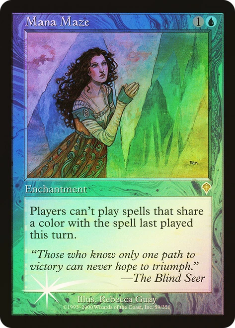 Mana Maze\nInvasion\nSingle\nMagic The Gathering