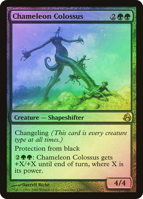 Chameleon Colossus\nMorningtide\nSingle\nMagic The Gathering