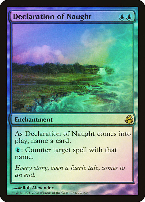 Declaration of Naught | Morningtide - Japanese | Star City Games