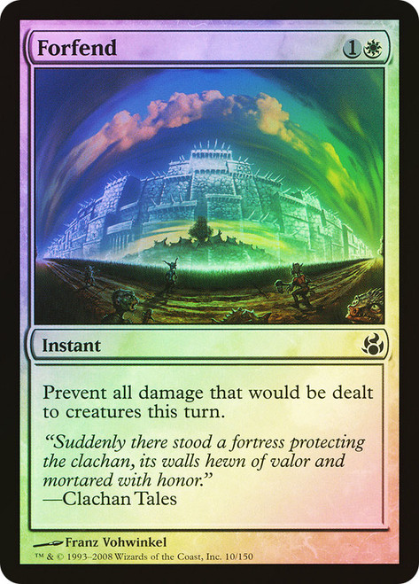 Forfend\nMorningtide\nSingle\nMagic The Gathering