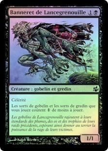 Frogtosser Banneret
Morningtide (Foil) - French
Single
Magic The Gathering