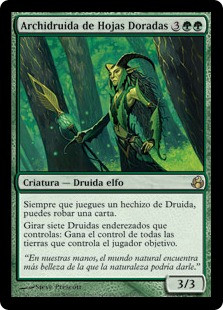 Gilt-Leaf Archdruid
Morningtide - Spanish
Single
Magic The Gathering