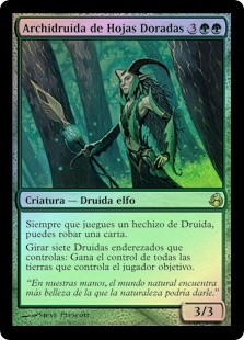 Gilt-Leaf Archdruid
Morningtide (Foil) - Spanish
Single
Magic The Gathering