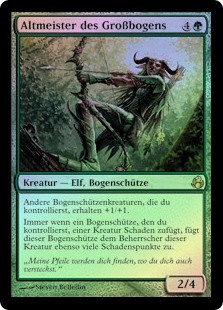 Greatbow Doyen
Morningtide (Foil) - German
Single
Magic The Gathering