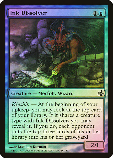 Ink Dissolver\nMorningtide\nSingle\nMagic The Gathering