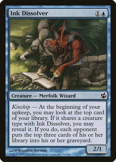 Ink Dissolver\nMorningtide\nSingle\nMagic The Gathering