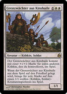 Kinsbaile Borderguard
Morningtide - German
Single
Magic The Gathering