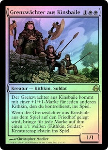 Kinsbaile Borderguard
Morningtide (Foil) - German
Single
Magic The Gathering