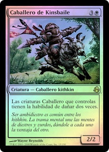 Kinsbaile Cavalier
Morningtide (Foil) - Spanish
Single
Magic The Gathering