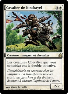 Kinsbaile Cavalier
Morningtide - French
Single
Magic The Gathering