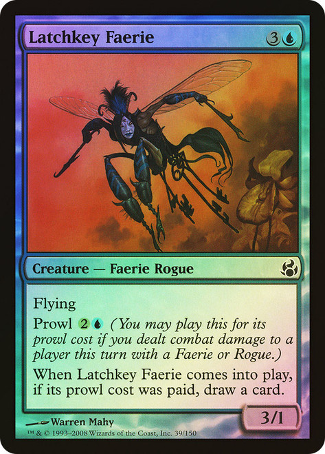 Latchkey Faerie\nMorningtide\nSingle\nMagic The Gathering