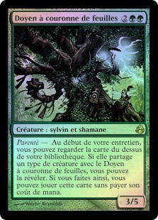 Leaf-Crowned Elder
Morningtide (Foil) - French
Single
Magic The Gathering