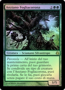 Leaf-Crowned Elder
Morningtide (Foil) - Italian
Single
Magic The Gathering