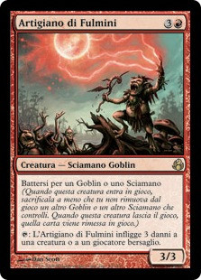 Lightning Crafter
Morningtide - Italian
Single
Magic The Gathering