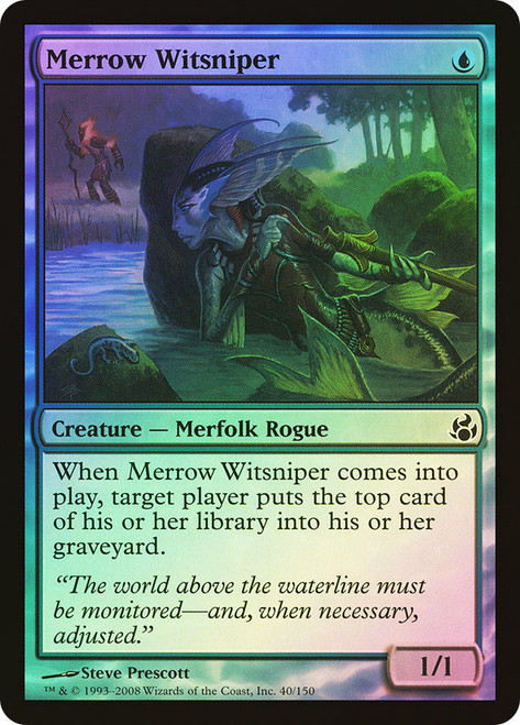 Merrow Witsniper\nMorningtide\nSingle\nMagic The Gathering
