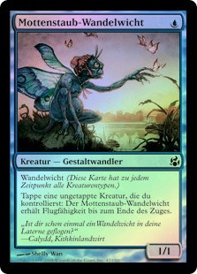 Mothdust Changeling
Morningtide (Foil) - German
Single
Magic The Gathering