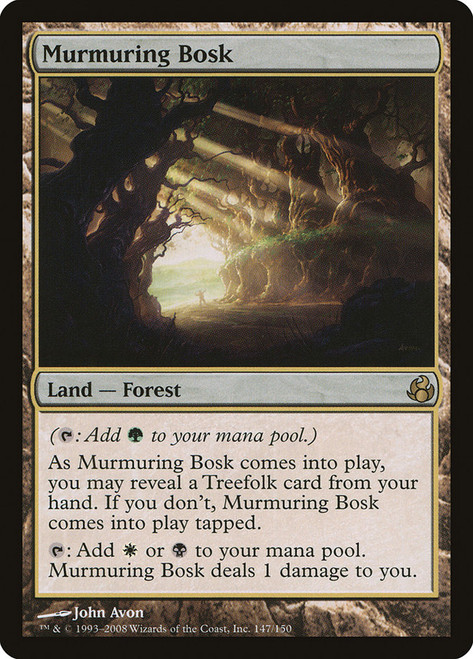 Murmuring Bosk\nMorningtide\nSingle\nMagic The Gathering