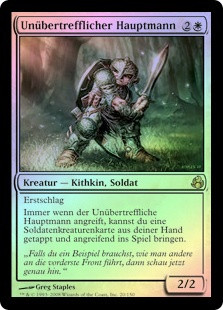 Preeminent Captain
Morningtide (Foil) - German
Single
Magic The Gathering