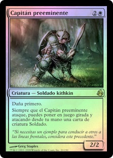 Preeminent Captain
Morningtide (Foil) - Spanish
Single
Magic The Gathering