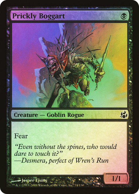 Prickly Boggart\nMorningtide\nSingle\nMagic The Gathering
