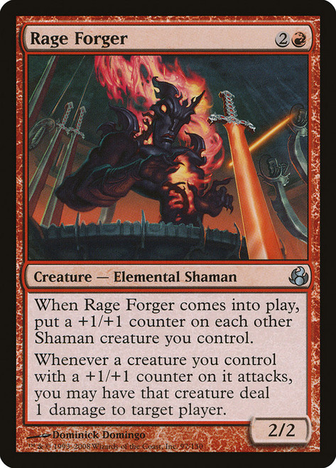 Rage Forger\nMorningtide\nSingle\nMagic The Gathering
