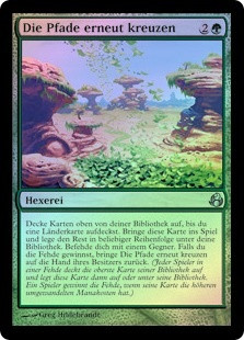 Recross the Paths
Morningtide (Foil) - German
Single
Magic The Gathering