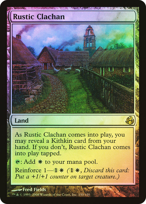 Rustic Clachan\nMorningtide\nSingle\nMagic The Gathering