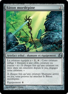 Thornbite Staff
Morningtide - French
Single
Magic The Gathering