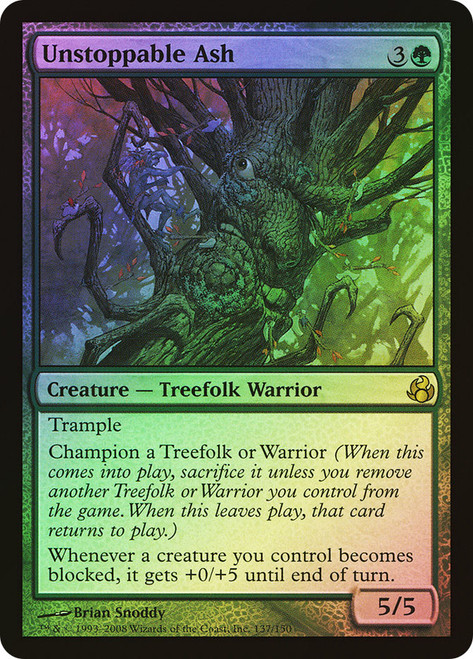 Unstoppable Ash\nMorningtide\nSingle\nMagic The Gathering