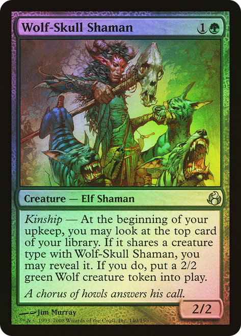 Wolf-Skull Shaman\nMorningtide\nSingle\nMagic The Gathering