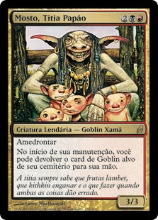 Wort, Boggart Auntie
Lorwyn - Portuguese
Single
Magic The Gathering