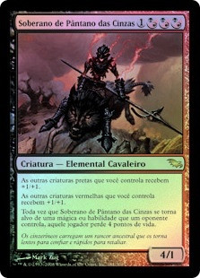 Ashenmoor Liege
Shadowmoor (Foil) - Portuguese
Single
Magic The Gathering