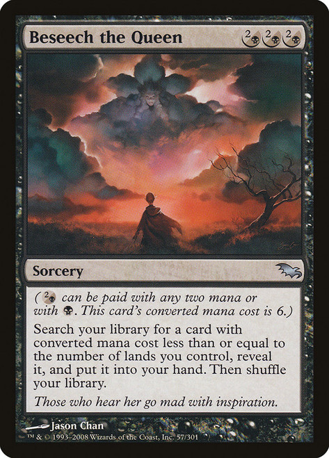 Beseech the Queen\nShadowmoor\nSingle\nMagic The Gathering