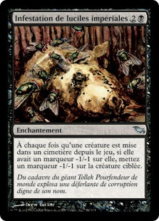 Blowfly Infestation
Shadowmoor - French
Single
Magic The Gathering